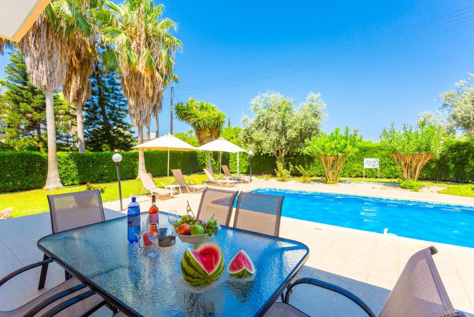 Villa Halima Stefanos 폴리스 외부 사진